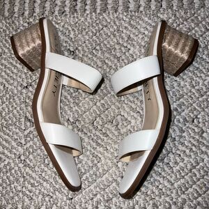 Sole Society White Jute Heel Lunespa - Sz 9.5